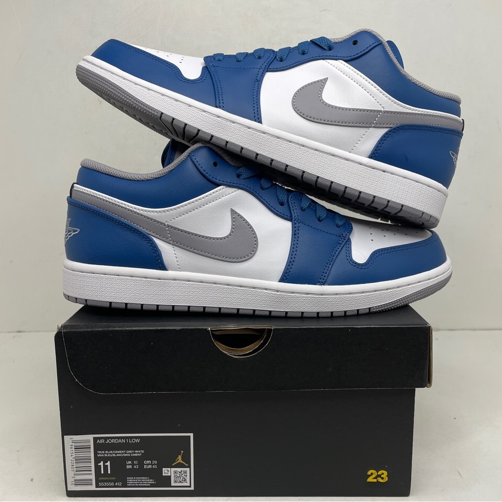 Nike Air Jordan 1 Retro Low “True Blue” 2023